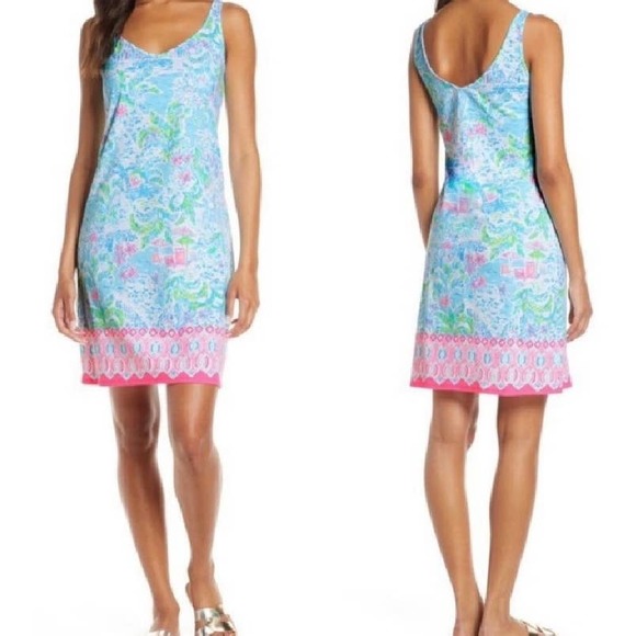 Lilly Pulitzer Dresses & Skirts - NWT Sz S Lilly Pulitzer ADRIANNA Bold Tropical Print Shift Dress